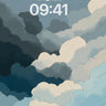 Serene Cloudscape Wallpaper wallpaper for iPhone, iPad & Mac