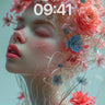 Serene Bloom Wallpaper with Ethereal Petals wallpaper for iPhone, iPad & Mac