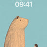 Whispering Wonder Wallpaper with Giant Rodent wallpaper for iPhone, iPad & Mac