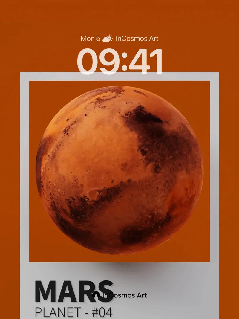 Rust Mirage Wallpaper with Cosmic Silence