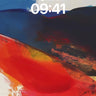 Fiery Horizon Wallpaper with Brushstroke Depth wallpaper for iPhone, iPad & Mac
