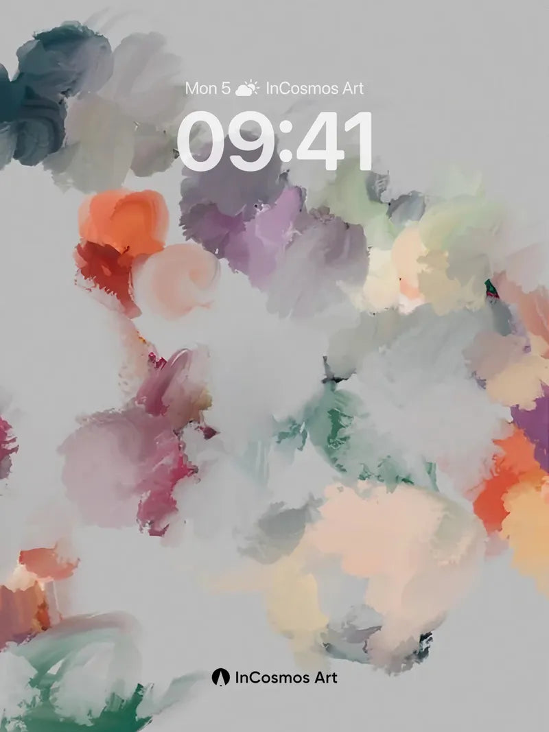 Whispering Bloom Wallpaper with Soft Hues wallpaper for iPhone, iPad & Mac