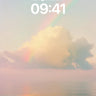 Serene Rainbow Horizon Wallpaper with Cloud Reflections wallpaper for iPhone, iPad & Mac