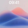 Serenity Ridge Wallpaper with Ethereal Hues wallpaper for iPhone, iPad & Mac