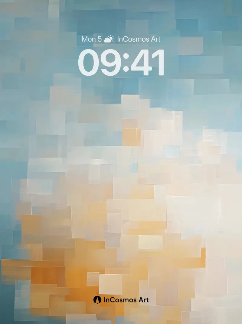 Golden Haze Wallpaper with Soft Sky Breath