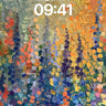 Chromatic Garden Wallpaper with Textured Light wallpaper for iPhone, iPad & Mac