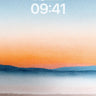 Serenity Horizon Wallpaper with Soft Gradient Hues wallpaper for iPhone, iPad & Mac