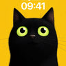 Luminous Gaze Wallpaper with Electric Eyes wallpaper for iPhone, iPad & Mac