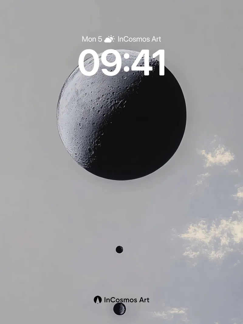 Void Echo Wallpaper with Celestial Alignment wallpaper for iPhone, iPad & Mac