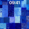 Indigo Tapestry Wallpaper with Whispering Patterns wallpaper for iPhone, iPad & Mac