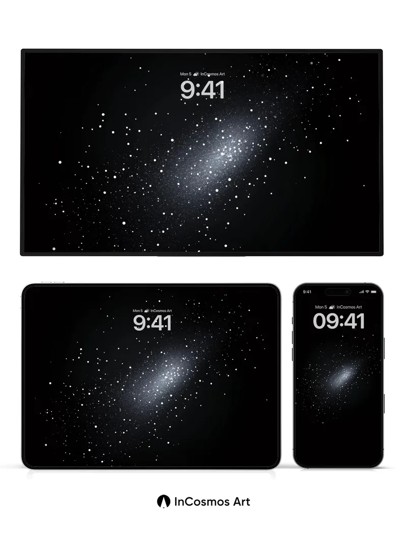 Silent Nebula Wallpaper with Cosmic Dust