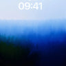 Midnight Ocean Mist Gradient Wallpaper