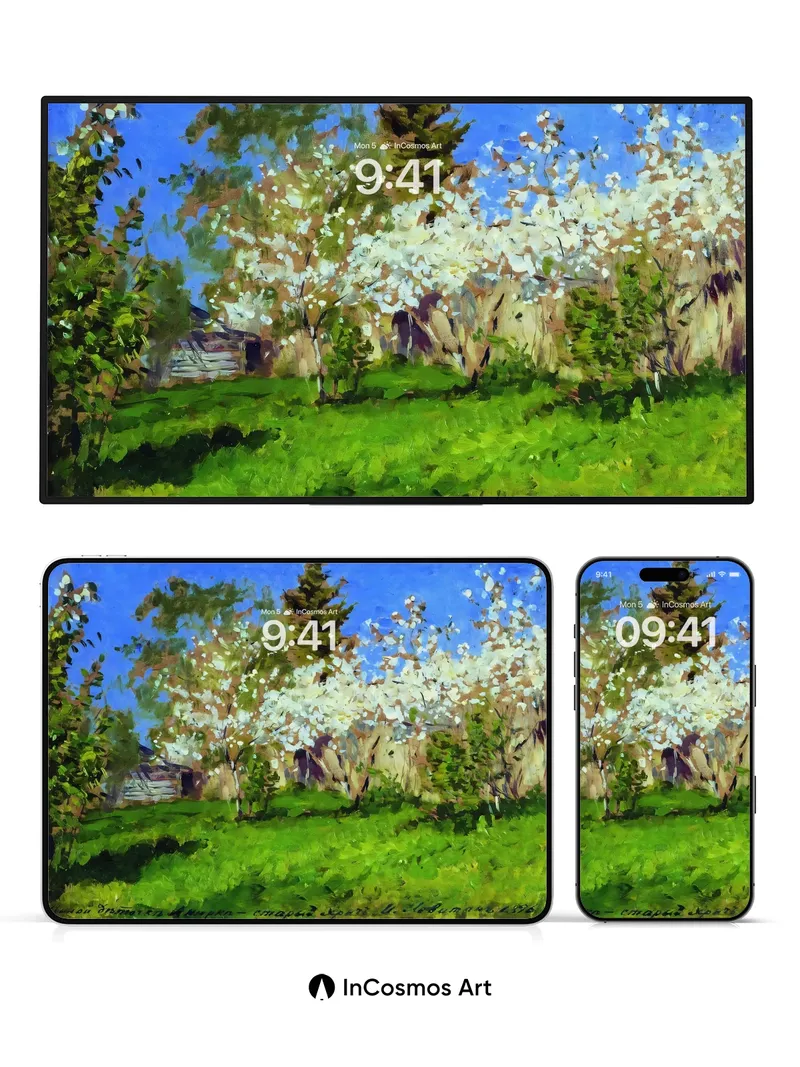 Sunlit Bloom Wallpaper with Whispering Canopy