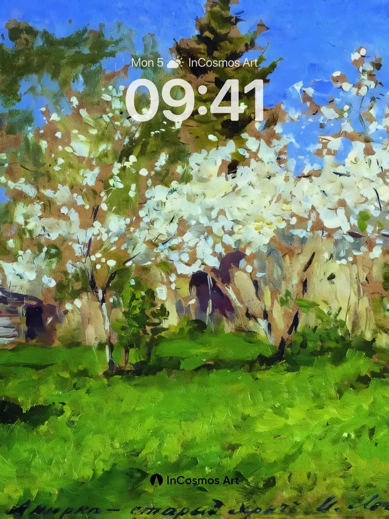 Sunlit Bloom Wallpaper with Whispering Canopy