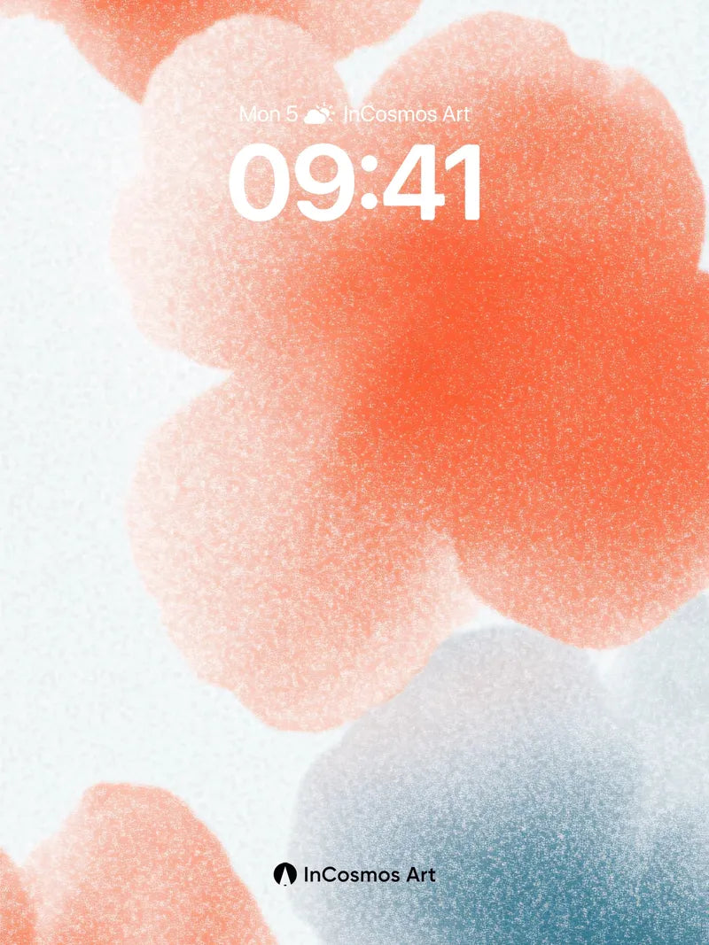 Soft Bloom Wallpaper with Watercolor Hues