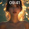 Golden Hush Wallpaper with Starlit Skin wallpaper for iPhone, iPad & Mac