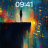 Neon Mirage Wallpaper with Dripping Light wallpaper for iPhone, iPad & Mac