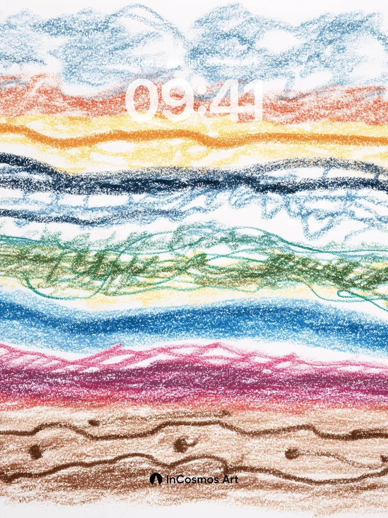 Whispering Strata Wallpaper with Earth's Breath