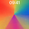 Prismatic Pulse Wallpaper with Radiant Lines wallpaper for iPhone, iPad & Mac