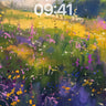 Whispering Meadow Wallpaper with Sunlit Hues wallpaper for iPhone, iPad & Mac