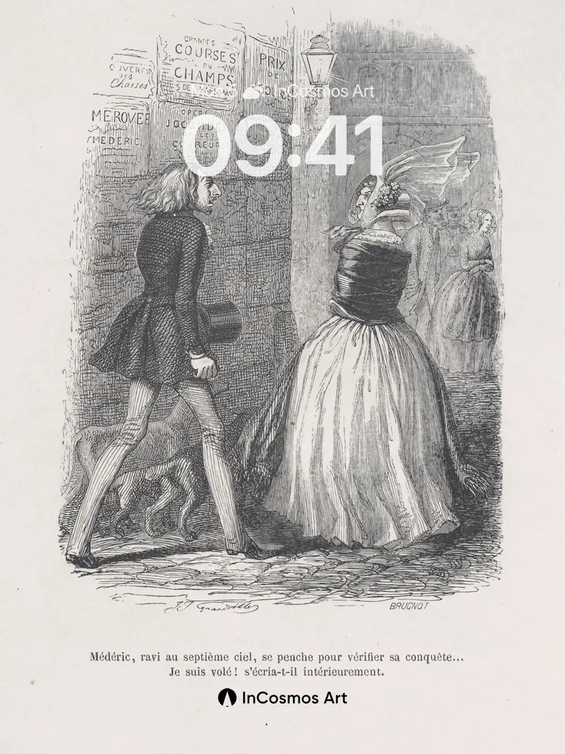 Whispering Ink Wallpaper with Victorian Echoes