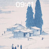 Serene Snowfall Village Wallpaper wallpaper for iPhone, iPad & Mac