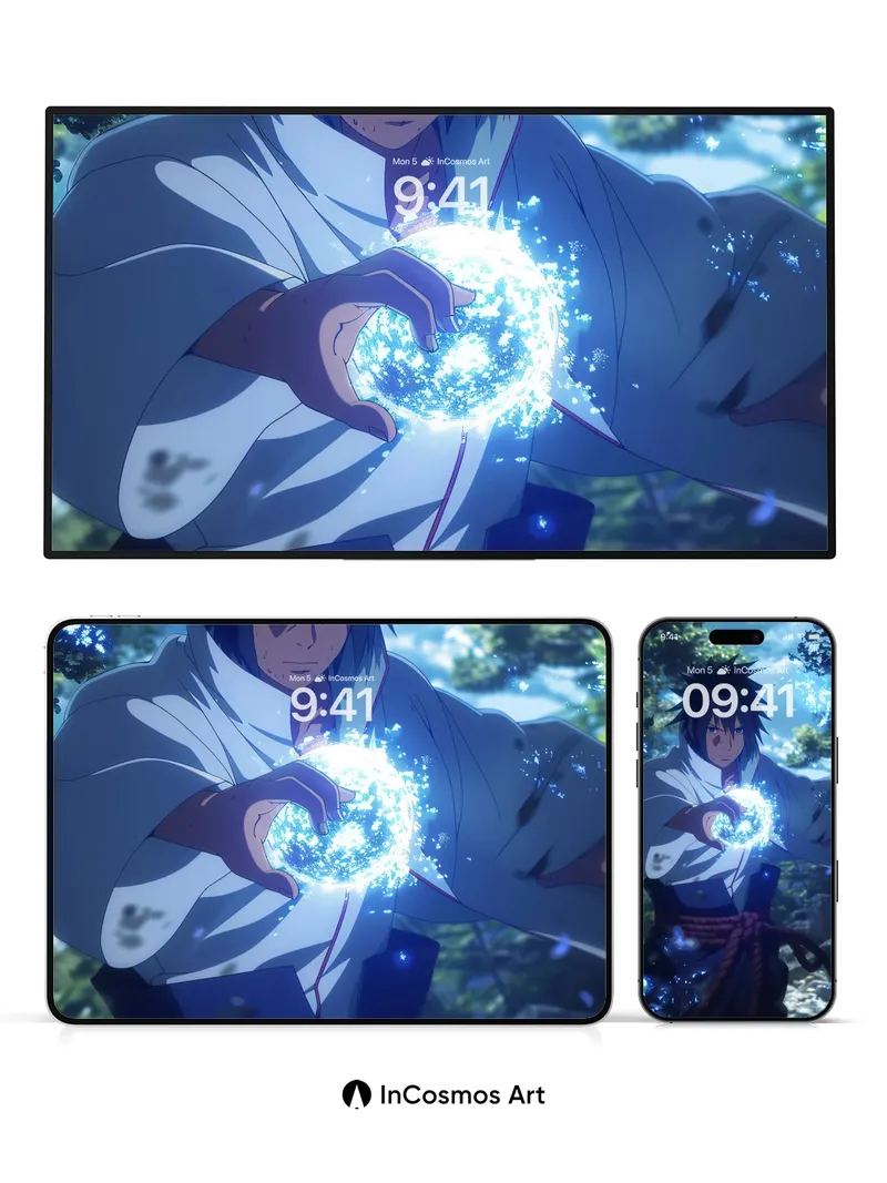 Calm Radiance Wallpaper with Ethereal Light