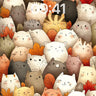 Whispering Feline Forest Wallpaper with Autumn Leaves wallpaper for iPhone, iPad & Mac