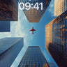 Urban Canopy Skyline Wallpaper Aerial Perspective