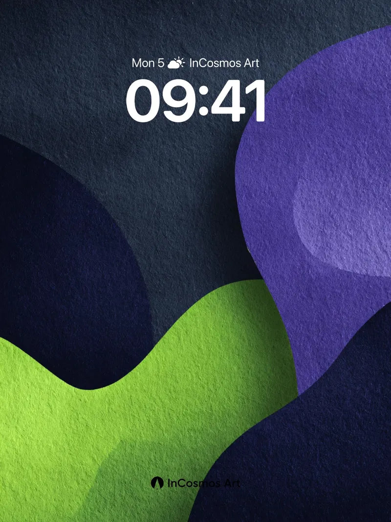 Velvet Wave Wallpaper with Shadowed Depth