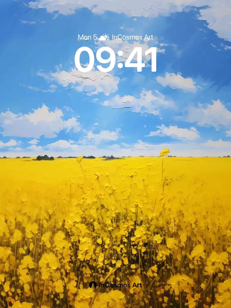 Golden Hush Wallpaper with Skyward Light wallpaper for iPhone, iPad & Mac