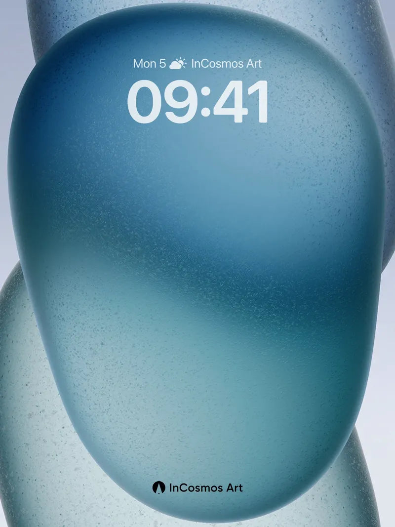 Serenity Glass Wallpaper with Floating Depth