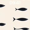 Silent School Wallpaper with Floating Shadows wallpaper for iPhone, iPad & Mac