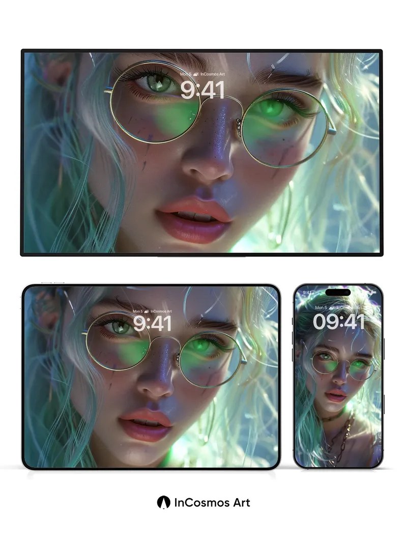 Luminous Reverie Wallpaper with Ethereal Hues