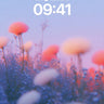 Serene Bloom Wallpaper with Ethereal Hues wallpaper for iPhone, iPad & Mac