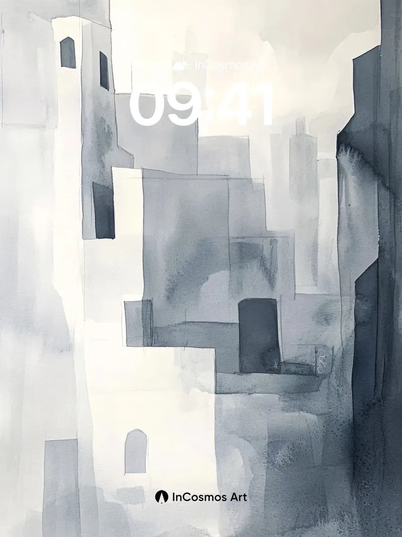 Mist-Swept Stone Wallpaper with Whispering Walls