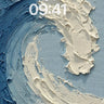 Ocean Wave Texture Abstract Background
