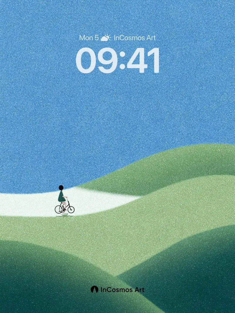 Serenity Ridge Wallpaper with Whispering Hills wallpaper for iPhone, iPad & Mac