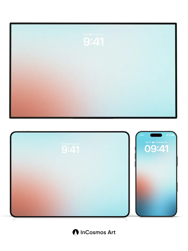 Soft Haze Wallpaper with Ethereal Glow