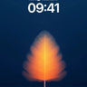 Luminous Feather Wallpaper with Ethereal Light wallpaper for iPhone, iPad & Mac
