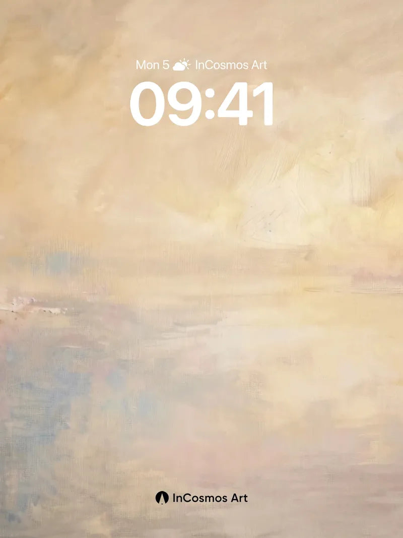 Hazy Bloom Wallpaper with Soft Light Veil