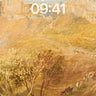 Sunbaked Ruin Wallpaper with Distant Herd wallpaper for iPhone, iPad & Mac