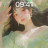 Luminous Garden Wallpaper with Ethereal Light wallpaper for iPhone, iPad & Mac