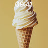 Golden Hush Ice Cream Wallpaper with Velvet Swirls wallpaper for iPhone, iPad & Mac