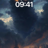 Shadowed Gaze Wallpaper with Celestial Cat wallpaper for iPhone, iPad & Mac