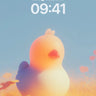 Golden Hush Wallpaper with Feathered Light wallpaper for iPhone, iPad & Mac
