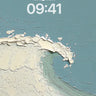 Textured Ocean Wave Background