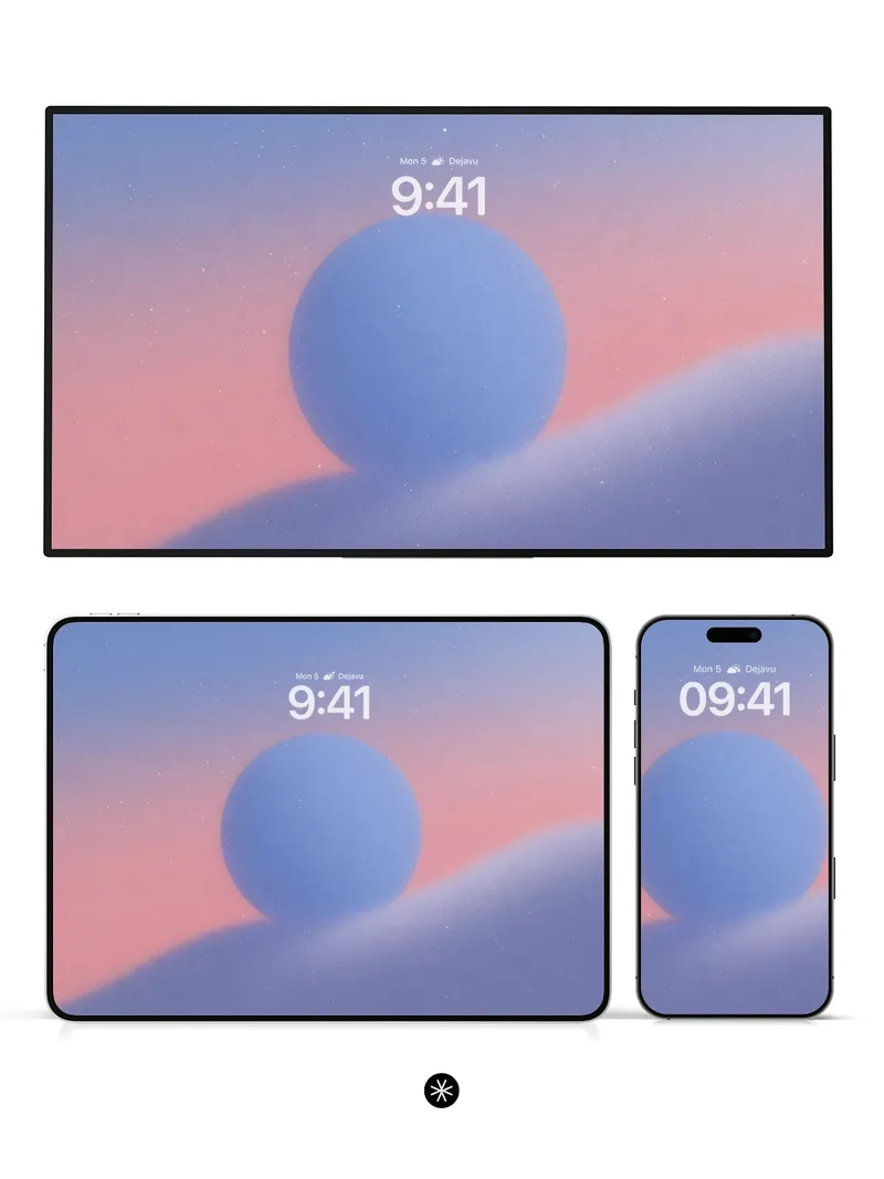 Ethereal Sphere Gradient Wallpaper