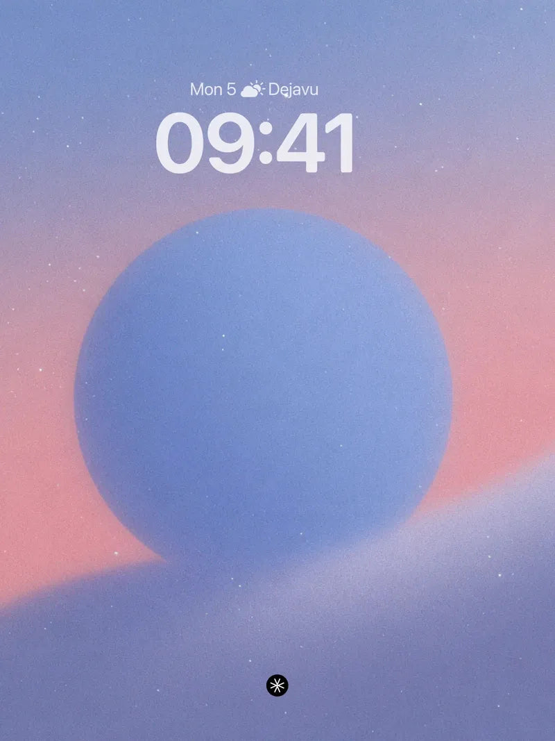 Ethereal Sphere Gradient Wallpaper wallpaper for iPhone, iPad & Mac