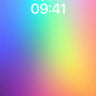 Luminous Gradient Wallpaper with Rainbow Hues wallpaper for iPhone, iPad & Mac